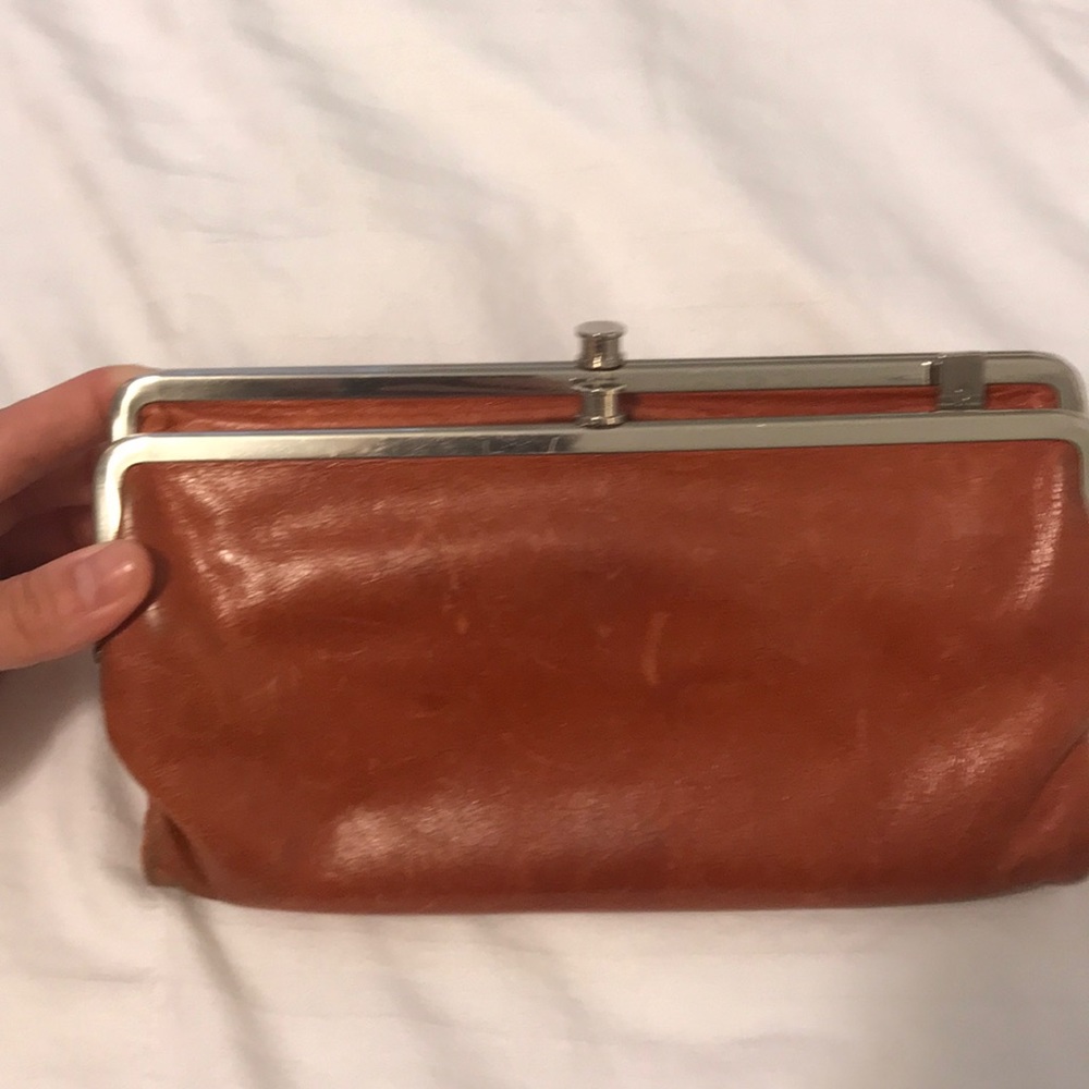 Hobo wallet orange